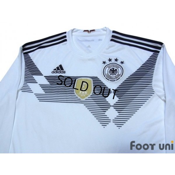 Photo3: Germany 2018 Home Long Sleeve Shirt