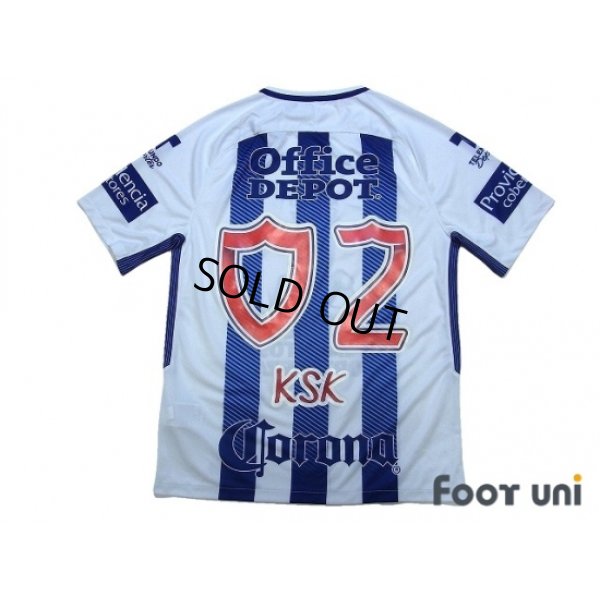 Photo2: CF Pachuca 2017-2018 Home Shirt #02 Ksk Honda w/tags