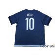 Photo2: Argentina 2015-2016 Away Shirt #10 Messi w/tags (2)