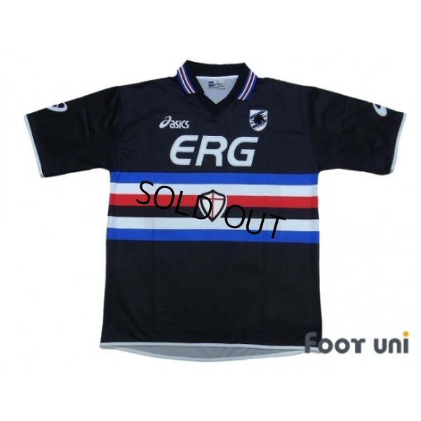 Photo1: Sampdoria 2003-2004 3rd Shirt #13 Yanagisawa