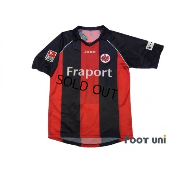 Photo1: Eintracht Frankfurt 2006-2007 Home Shirt #19 Takahara w/tags Bundesliga Patch/Badge