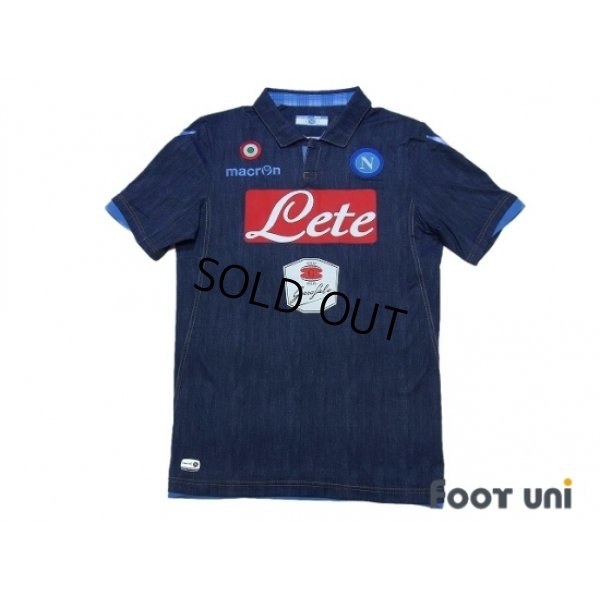 Photo1: Napoli 2014-2015 Away Authentic Shirt w/tags