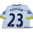 Photo4: Tottenham Hotspur 2014-2015 Home Shirt #23 Eriksen BARCLAYS PREMIER LEAGUE Patch/Badge
