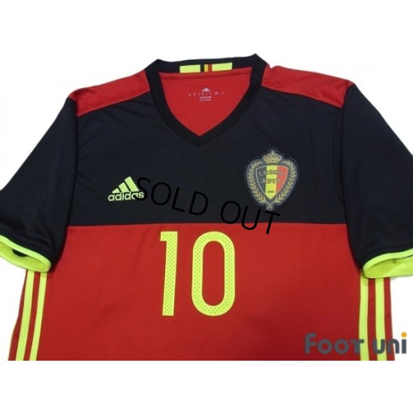 Photo3: Belgium Euro 2016 Home Shirt #10 E.Hazard w/tags