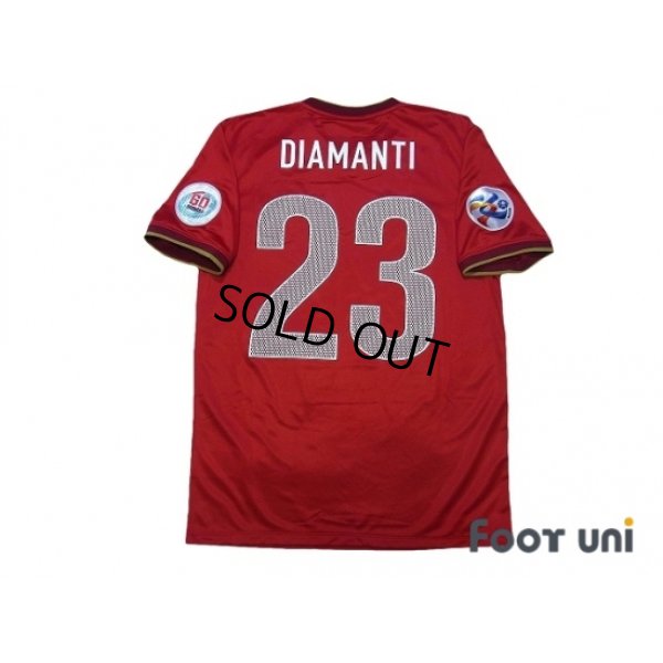 Photo2: Guangzhou Evergrande FC 2014 Home Shirt #23 Diamanti AFC CHAMPIONS 2013 Patch/Badge ACL Patch/Badge w/tags