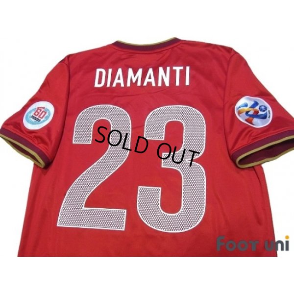 Photo4: Guangzhou Evergrande FC 2014 Home Shirt #23 Diamanti AFC CHAMPIONS 2013 Patch/Badge ACL Patch/Badge w/tags