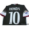 Photo4: AC Milan 2016-2017 3rd Shirt #10 Honda Serie A Tim Patch/Badge w/tags (4)