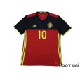 Photo1: Belgium Euro 2016 Home Shirt #10 E.Hazard w/tags (1)