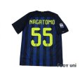 Photo2: Inter Milan 2016-2017 Home Shirt #55 Nagatomo Serie A Tim Patch/Badge w/tags (2)