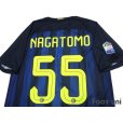 Photo4: Inter Milan 2016-2017 Home Shirt #55 Nagatomo Serie A Tim Patch/Badge w/tags (4)