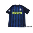 Photo1: Inter Milan 2016-2017 Home Shirt #55 Nagatomo Serie A Tim Patch/Badge w/tags (1)