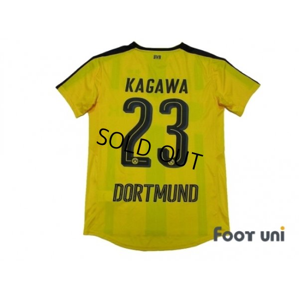 Photo2: Borussia Dortmund 2016-2017 Home Shirt #23 Kagawa w/tags