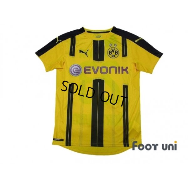 Photo1: Borussia Dortmund 2016-2017 Home Shirt #23 Kagawa w/tags