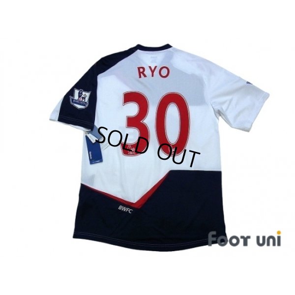 Photo2: Bolton Wanderers 2011-2012 Home Shirt #30 Ryo Miyaichi BARCLAYS PREMIER LEAGUE Patch/Badge w/tags