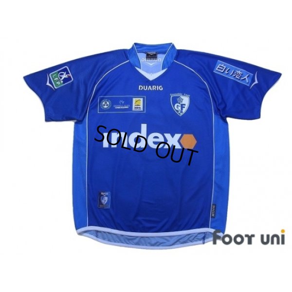 Photo1: Grenoble Foot 38 2005-2006 Home Shirt #9 Oguro Ligue 1 LFP Patch/Badge