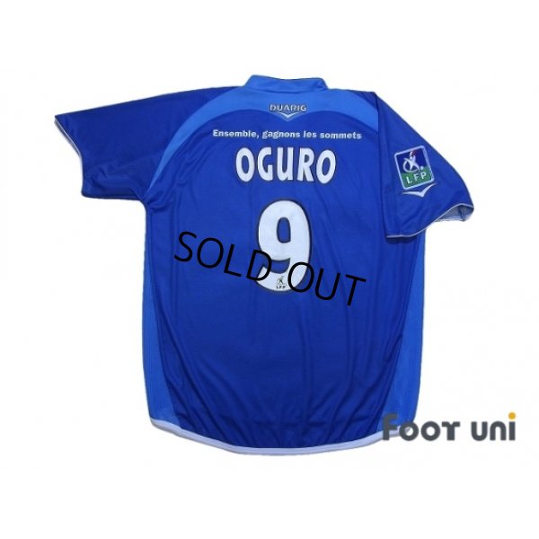 Photo2: Grenoble Foot 38 2005-2006 Home Shirt #9 Oguro Ligue 1 LFP Patch/Badge