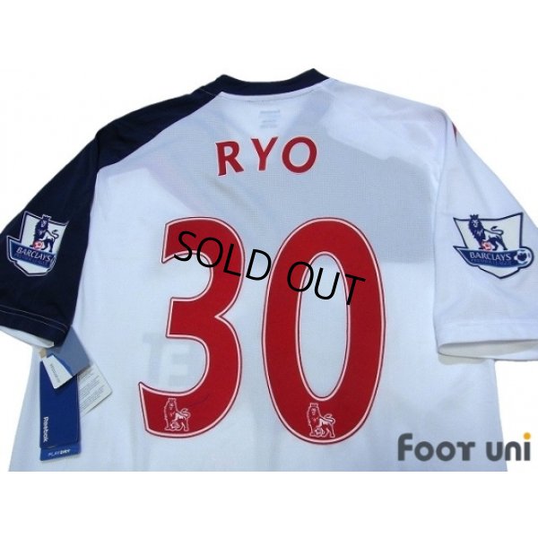 Photo4: Bolton Wanderers 2011-2012 Home Shirt #30 Ryo Miyaichi BARCLAYS PREMIER LEAGUE Patch/Badge w/tags