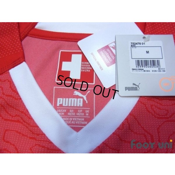 Photo4: Switzerland 2018 Home Shirt w/tags