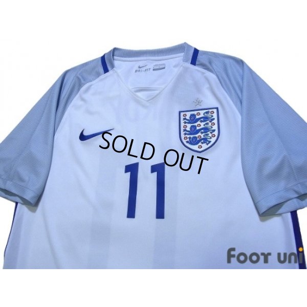 Photo3: England Euro 2016 Home Shirt #11 Vardy w/tags