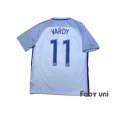 Photo2: England Euro 2016 Home Shirt #11 Vardy w/tags (2)