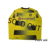 Borussia Dortmund 2017-2018 Home Long Sleeve Shirt #17 Aubameyang w/tags