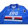 Photo3: Sampdoria 1994-1995 Home Long Sleeve Shirt #10