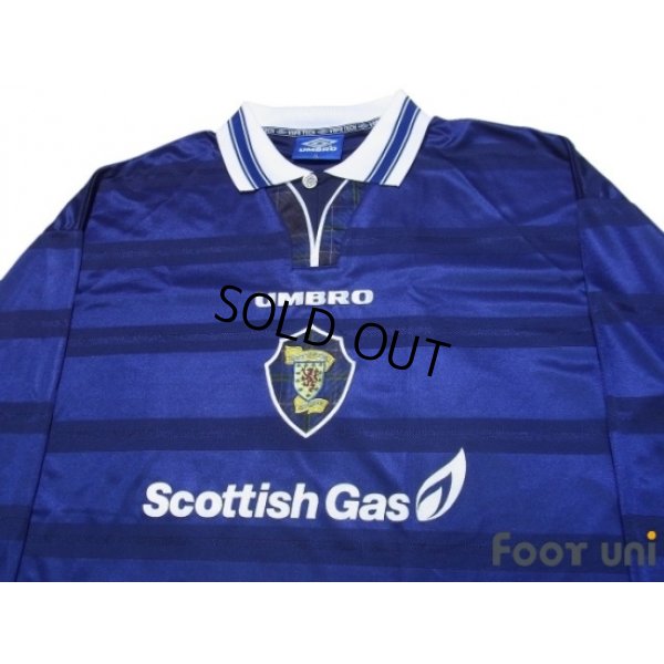 Photo3: Scotland 1998 Home Long Sleeve Shirt
