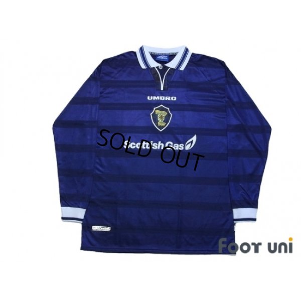 Photo1: Scotland 1998 Home Long Sleeve Shirt