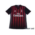 Photo1: AC Milan 2016-2017 Home Shirt #10 Honda w/tags (1)