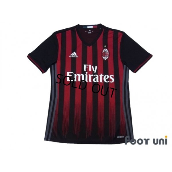 Photo1: AC Milan 2016-2017 Home Shirt #10 Honda w/tags