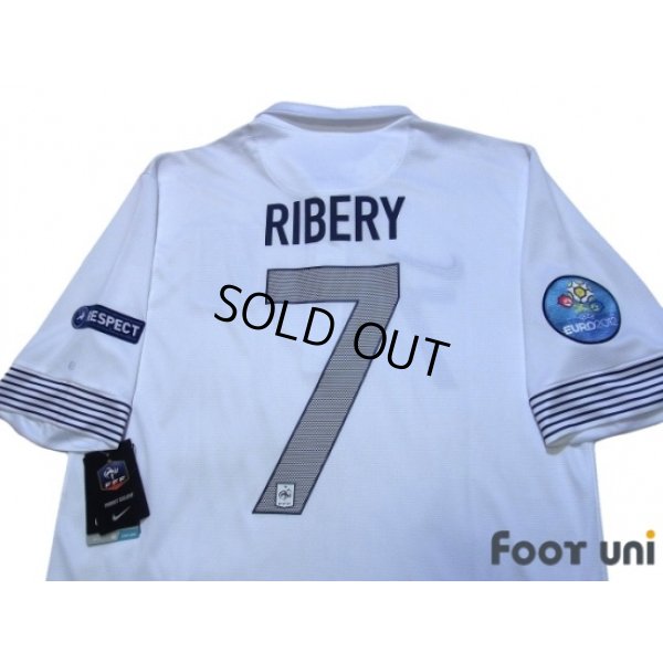 Photo4: France 2012 Away Shirt #7 Ribery UEFA Euro 2012 Patch/Badge Respect Patch/Badge