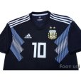 Photo3: Argentina 2018 Away Authentic Shirt #10 Messi w/tags (3)