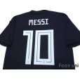 Photo4: Argentina 2018 Away Authentic Shirt #10 Messi w/tags (4)