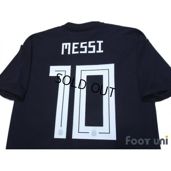 Photo4: Argentina 2018 Away Authentic Shirt #10 Messi w/tags