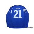 Photo2: Italy 2010 Home Long Sleeve Shirt #21 Pirlo w/tags (2)