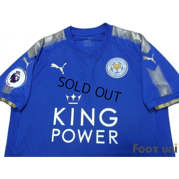 Photo3: Leicester City 2017-2018 Home Shirt #20 Okazaki Premier League Patch/Badge w/tags