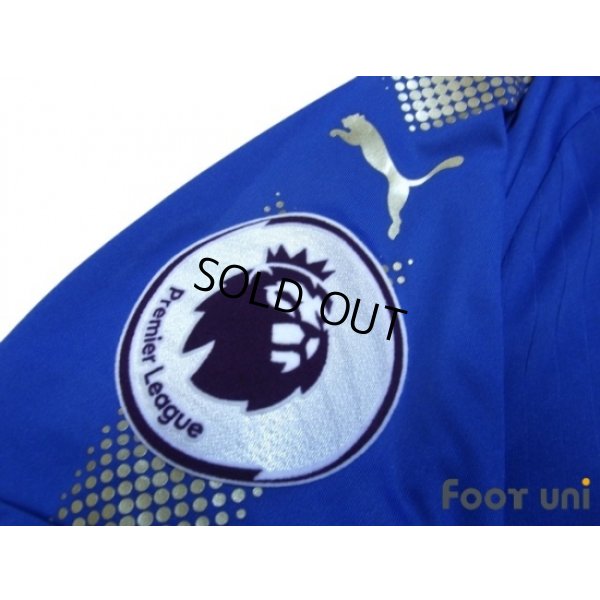 Photo7: Leicester City 2017-2018 Home Shirt #20 Okazaki Premier League Patch/Badge w/tags