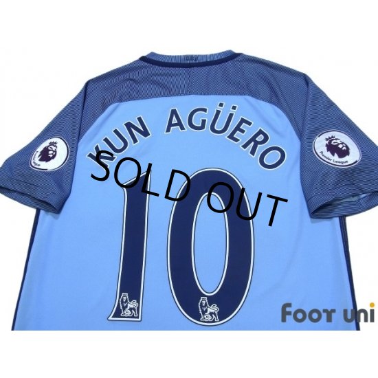 Maillot Authentic Domicile Kun Aguero Manchester City 19/20 par PUMA