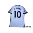 Photo2: Manchester United 2016-2017 3rd Shirt #10 Rooney Premier League Patch/Badge w/tags (2)