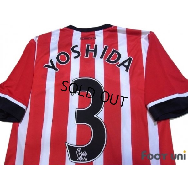 Photo4: Southampton FC 2016-2017 Home Shirt #3 Yoshida w/tags