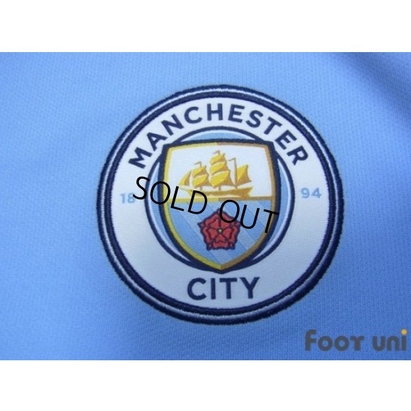 Photo6: Manchester City 2016-2017 Home Shirt #10 Kun Aguero Premier League Patch/Badge w/tags