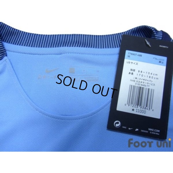 Photo5: Manchester City 2016-2017 Home Shirt #10 Kun Aguero Premier League Patch/Badge w/tags