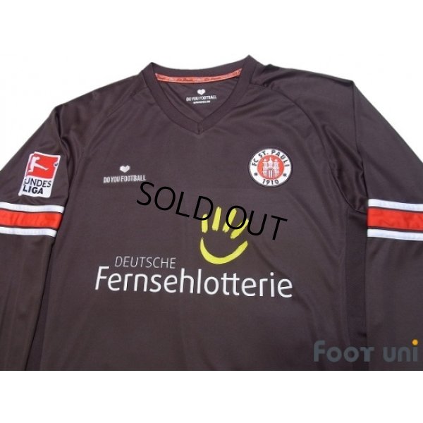Photo3: FC St.Pauli 2012-2013 Home Long Sleeve Shirt #31 Herber Bundesliga Patch/Badge