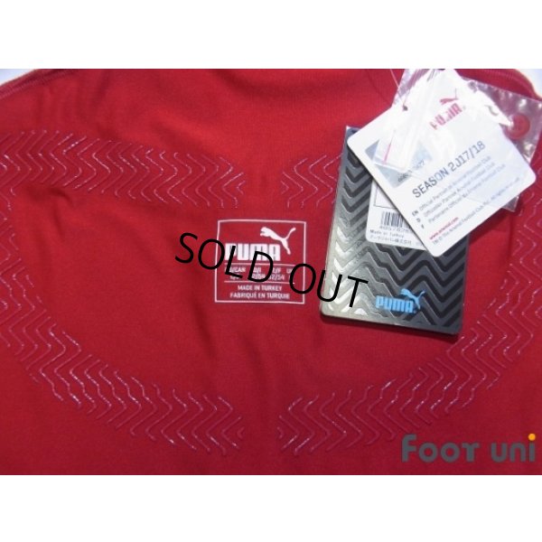 Photo4: Arsenal 2017-2018 Home Authentic Shirt w/tags