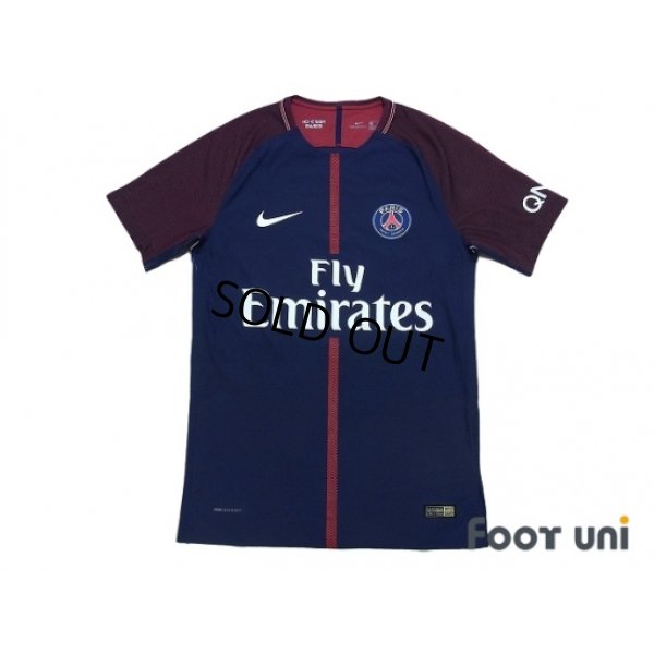 Photo1: Paris Saint Germain 2017-2018 Home Authentic Shirt #10 Neymar JR