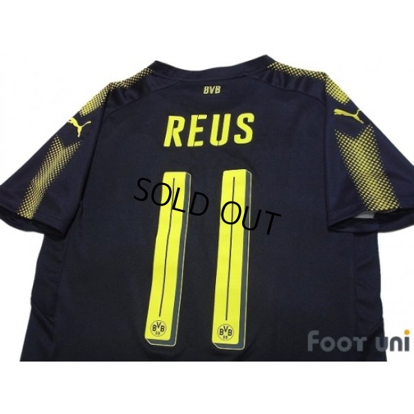 Photo4: Borussia Dortmund 2017-2018 Away Shirt #11 Reus w/tags