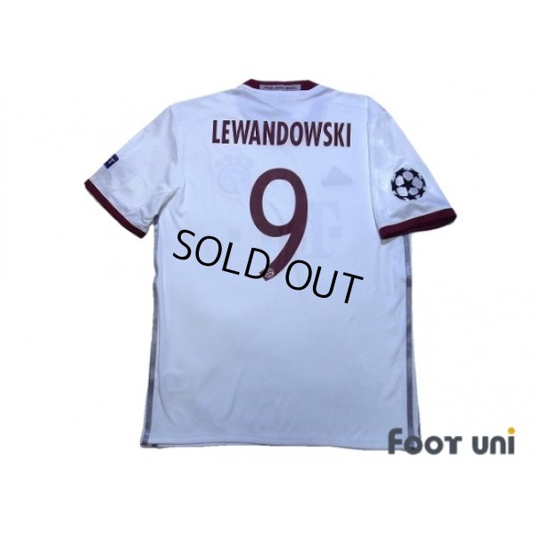 Photo2: Bayern Munchen 2016-2017 3rd Shirt #9 Lewandowski Champions League Patch/Badge Respect Patch/Badge w/tags