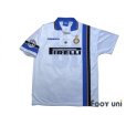 Photo1: Inter Milan 1997-1998 Away Shirt #10 Ronaldo Lega Calcio Patch/Badge (1)