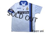 Inter Milan 1997-1998 Away Shirt #10 Ronaldo Lega Calcio Patch/Badge