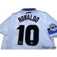 Photo4: Inter Milan 1997-1998 Away Shirt #10 Ronaldo Lega Calcio Patch/Badge (4)
